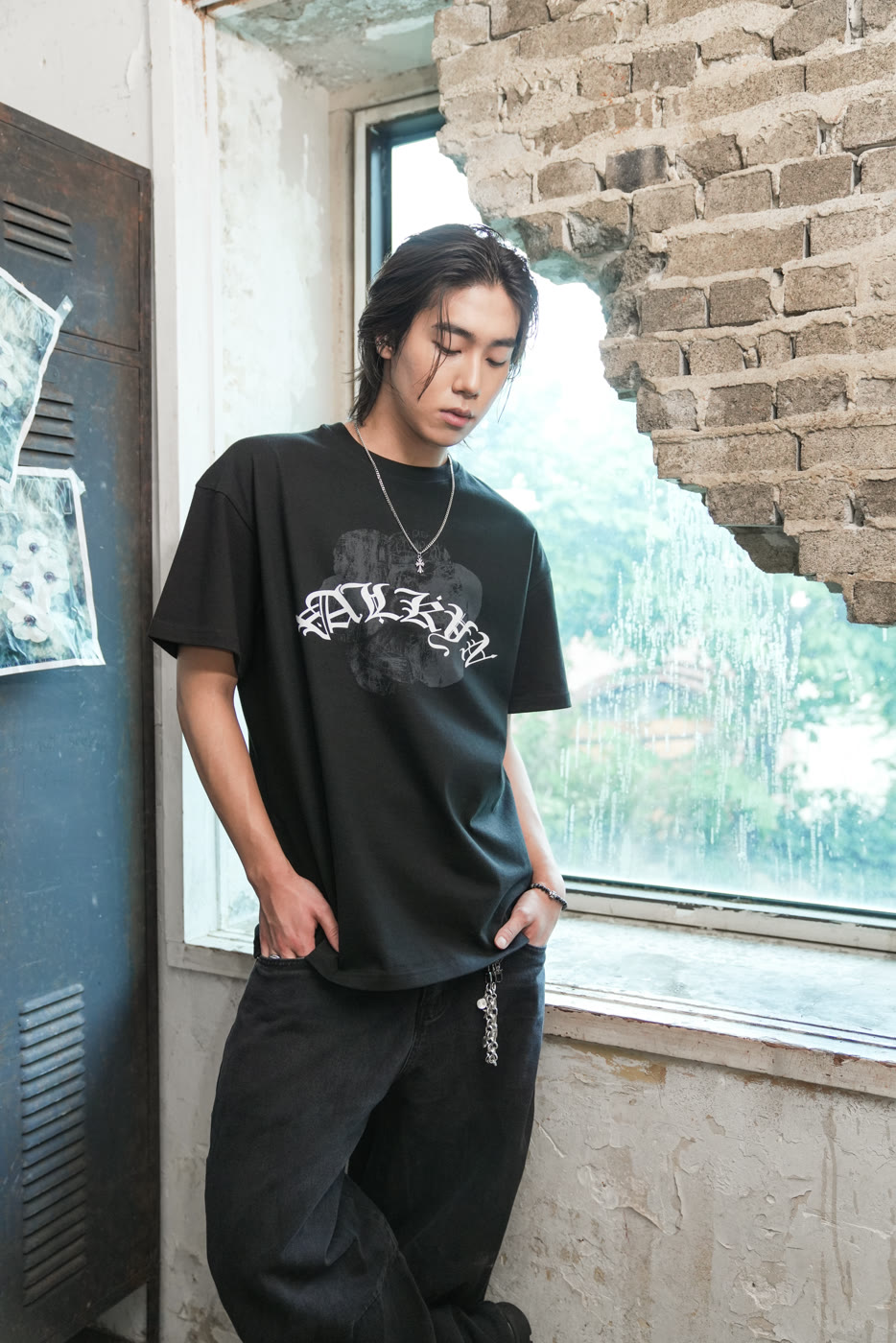 SS2026 look — men graphic tee