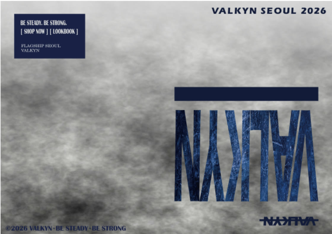 VALKYN Seoul 2026 poster
