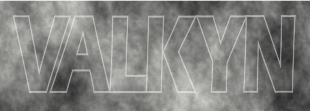 VALKYN smoke logo